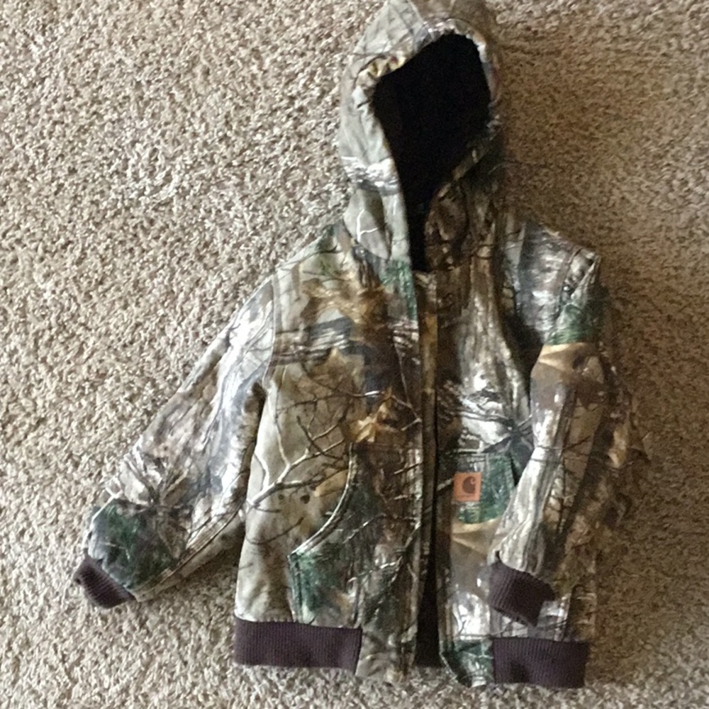 Boys Carhartt Realtree Camouflage Active Jacket